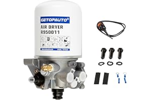 GETOPAUTO R955079 Air Dryer Direct Replacement with Coalescing Cartridge Replaces Meritor R955300 955300 955079 Haldex 955079CX