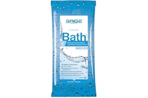 Comfort Bath 7900 Bath Wipe Soft Pack Aloe Clean Scent Pack of 8