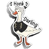 Goose Astarion Sticker Honk Darling Meme Funny Vinyl Die Cut Sticker for Car Laptop Phone Water Bottle Guitar Helmet Gift Idea Merchandise Decor Decal Stuff (3PCS 3 Inches)
