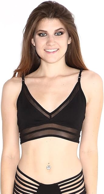 triangle bralette top