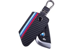 JKCOVER Compatible with BMW X1 X5 X6 5 Series 7 Series Key Fob Holder