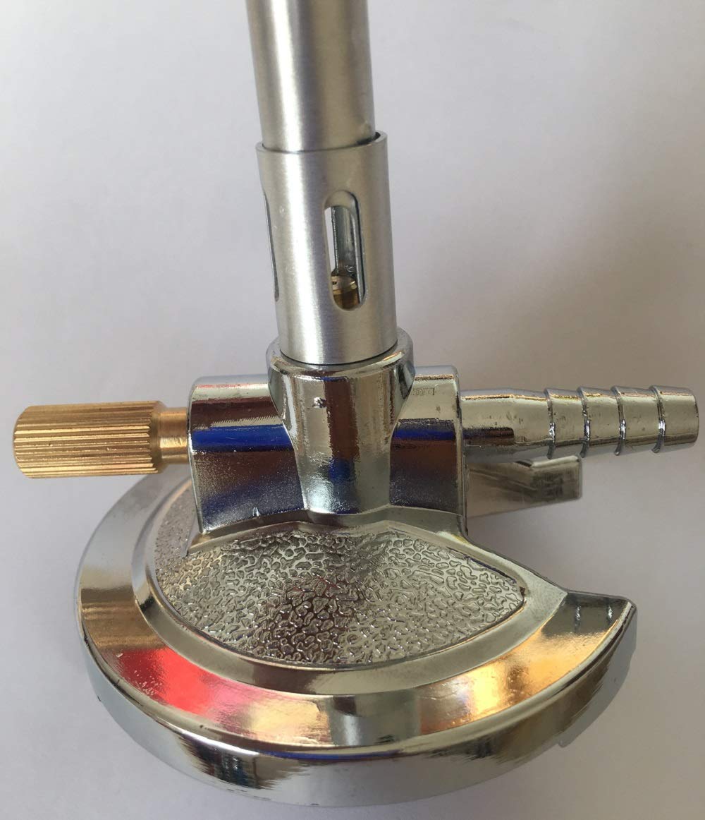 Mua Lab Bunsen Burner, Air & Gas Adjustment with Flame Stabilizer for ...