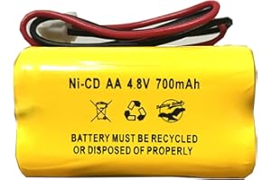 BATTERY HAWK Lite BL93NC484 BL93NC485 BAA-48R DAA700MAH Emergi-Lite BL93NC487 4.8V4-TD-800AA-HP 4.8V 700MAH NiCad Battery Replacement Exit Sign Emergency Light NiCd 4.8v 500mah 800mah 1100MAH