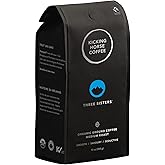 Kicking Horse Coffee Three Sisters, Medium Roast, Ground, Certified Organic, Fairtrade, Kosher, Black, 10 Oz, Pack of 6