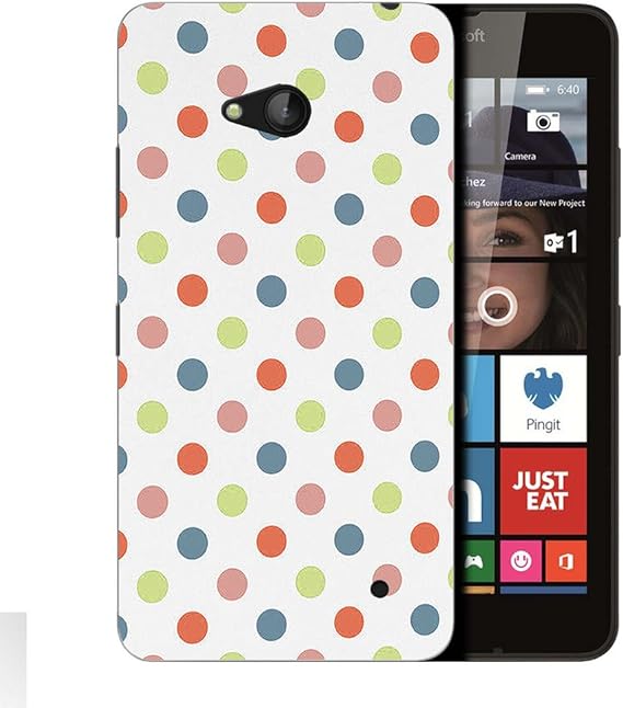Diseño de carcasa rígida para Nokia Lumia 640 piedra pómez: Amazon.es