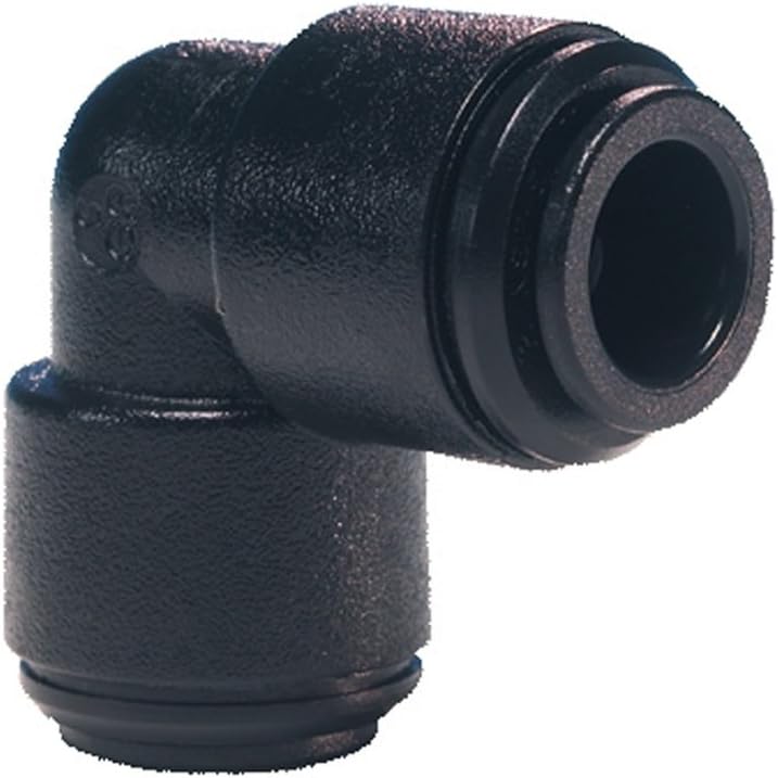 John Guest Speedfit 8mm Equal Elbow Fitting Gray Acetal Copolymer Nitrile O-Ring
