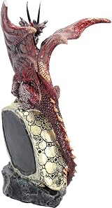Nemesis Now Eye of the Dragon Red Figurine 21cm Resin Hand-Painted Light Up view 5