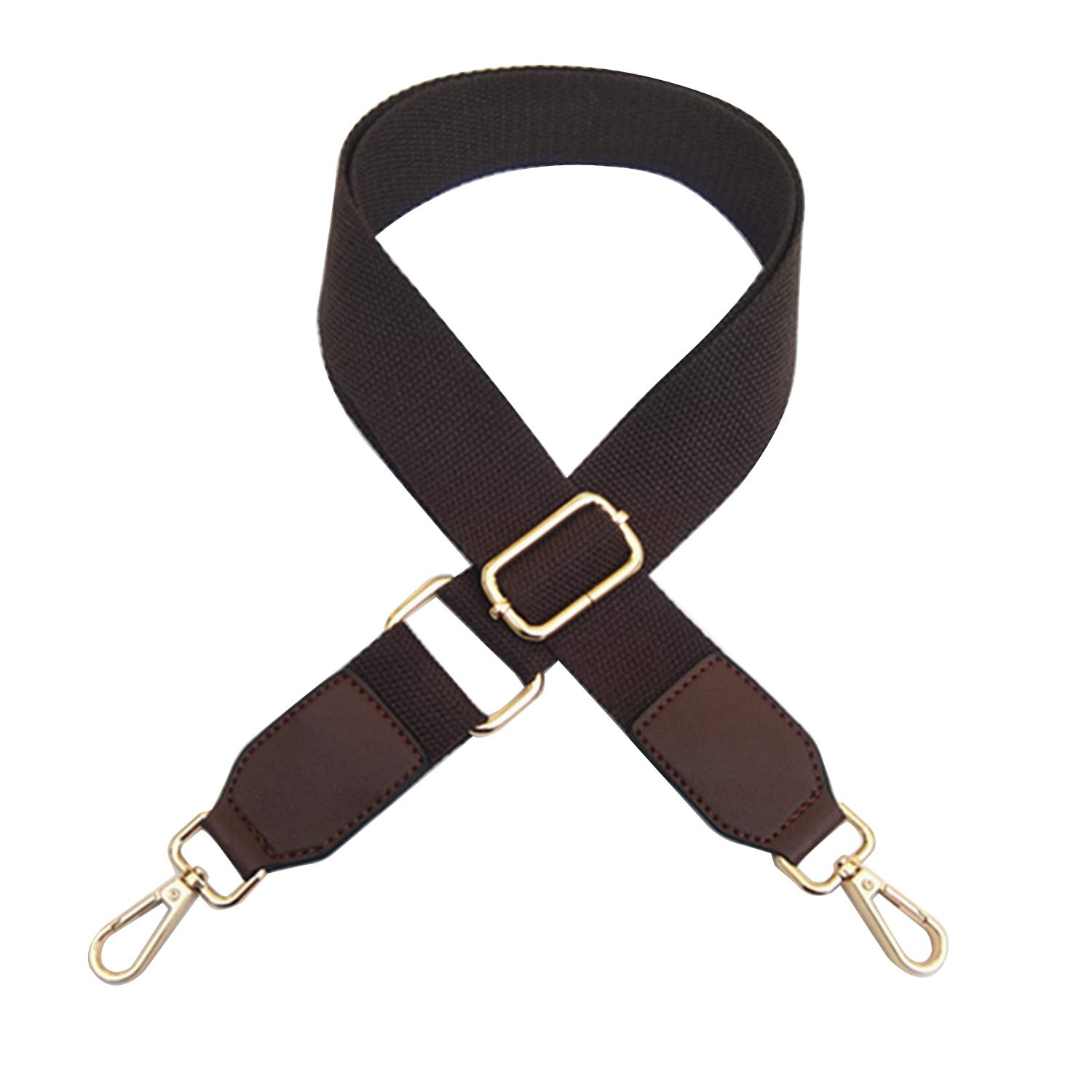 NOTAG Bag Strap Replacement, Adjustable Wide Shoulder Strap Replacement Crossbody Purse Strap (Coffee)
