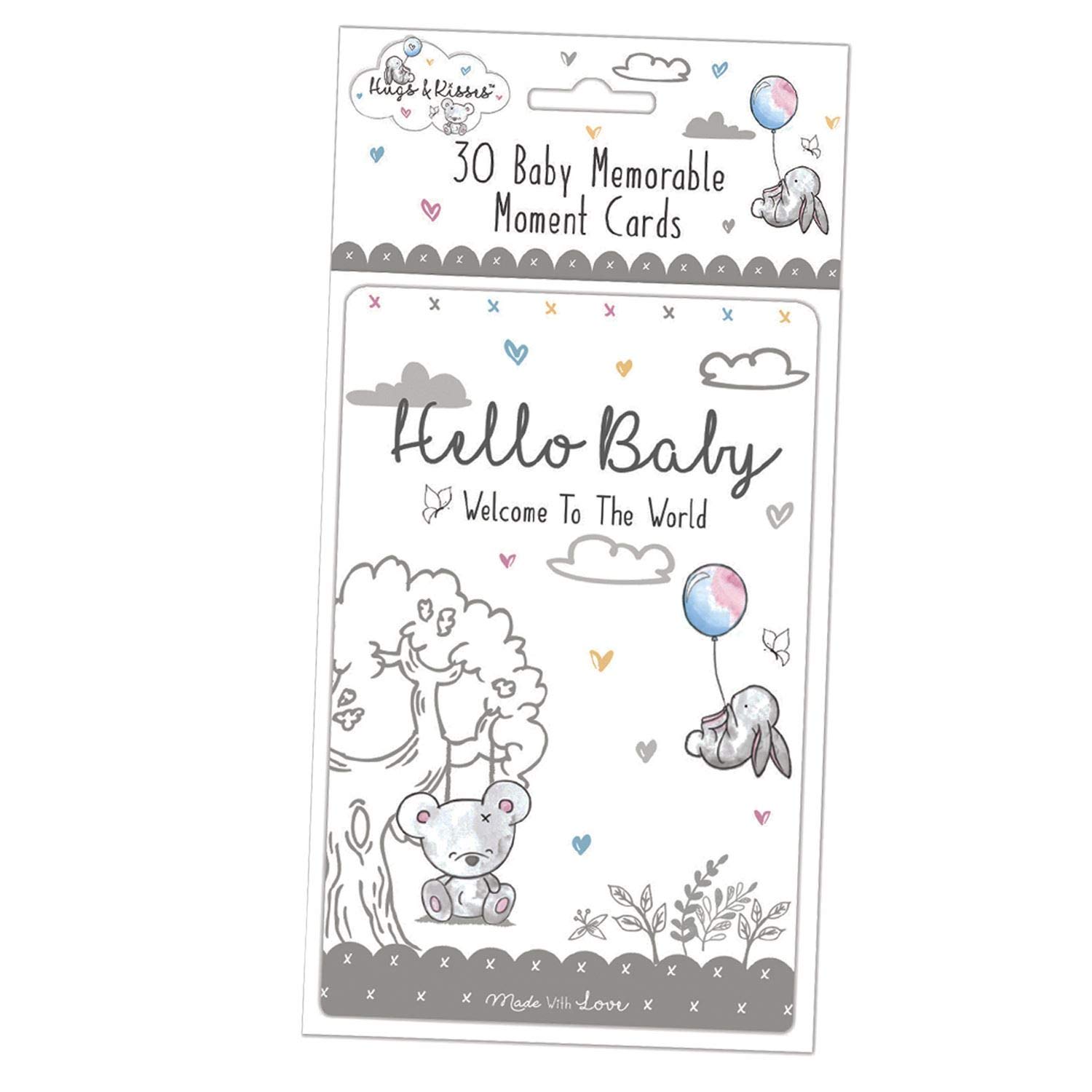 Pack Of 30 Baby Memorable Moments Cards Photo Props Today I First