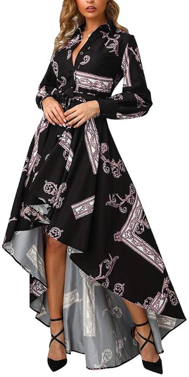 vestito corto davanti lungo dietro amazon