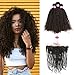 ISEE Hair 8A Brazilian Remy Virgin Hair Deep Curly Human Hair with 13x4 Frontal Brazilian Curly Hair Lace Frontal Closure with Bundles (22 24 26+20 frontal, Natural Color)
