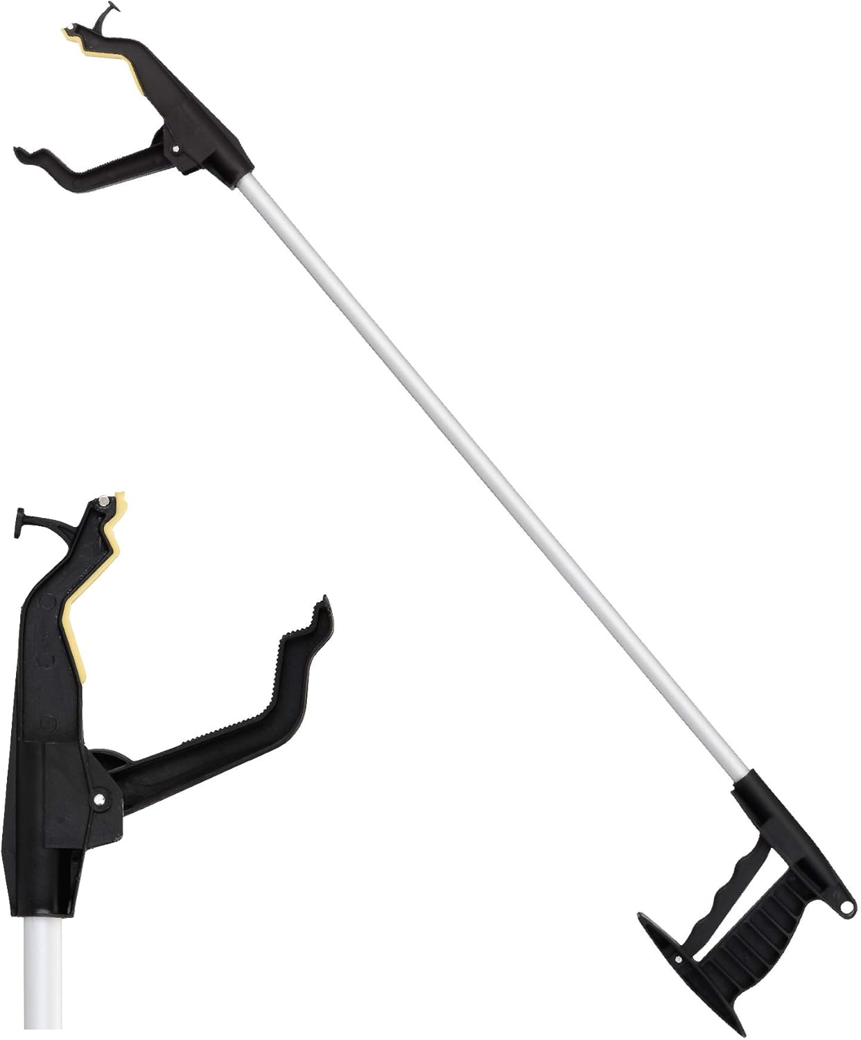 best reacher grabber for seniors on Amazon Com Nova Medical Products 32 Long Reacher Lightweight Grabber With Wide Gripper Aluminum 2 6 Foot Health Personal Care