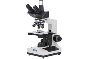 OMAX - 40X-2000X Trinocular Biological Compound Microscope with Replaceable LED Light - M837SL