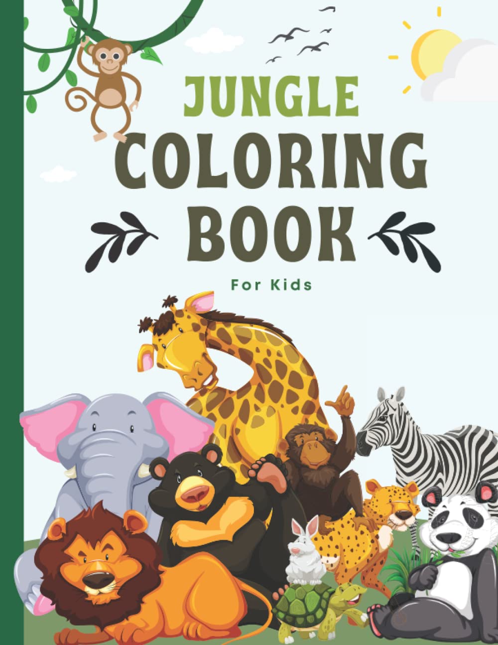 47 Collections Jungle Animal Coloring Pages  HD