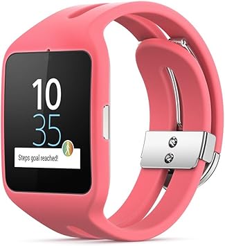 Sony SWR510 - Correa para SmartWatch 3 Sport, rosa