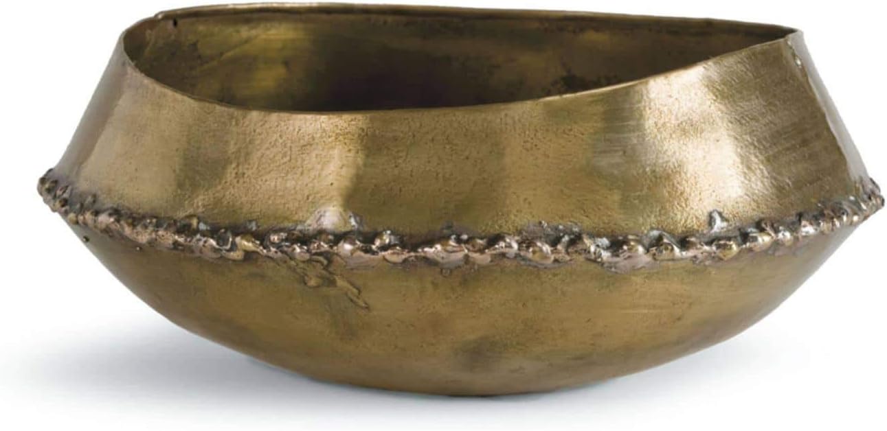 Regina Andrew Bedouin Small 4" High Brass Centerpiece Bowl