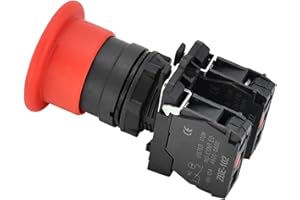 Emergency Stop Switch 122514 122514GT Compatible with Genie Boom Lift S-40 S-45 S-60 S-65 S-80 S-85 V-1832 V-1854