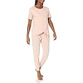 Amazon Essentials Women's Cotton Modal Maternity and Nursing Sleepwear Pajama Set