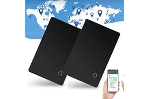 GENERIC 2025 New Spotminders Tracking Card, Spotminders, Spotminders GPS Tracking Card - Smartcard Wallet Tracker Card, Rechargeable Thin Wallet Finder, Works with Apple Find My - IPX5 Waterproof (2pcs)