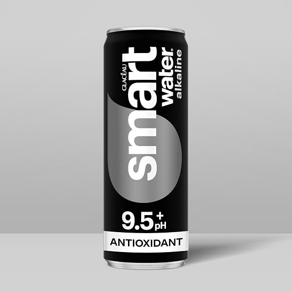 SMARTWATER ALKALINE + ANTIOXIDANT ALUMINUM CAN 12OZ 8PK