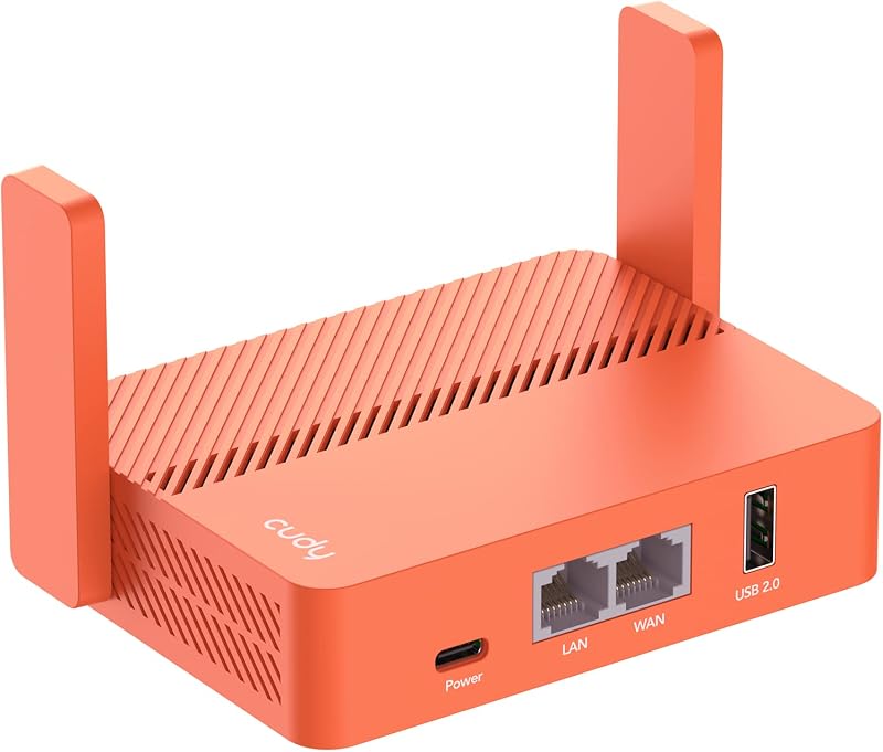 Cudy TR1200 AC1200 Pocket Wi-Fi Travel Router Extender Repeater VPN USB WISP
