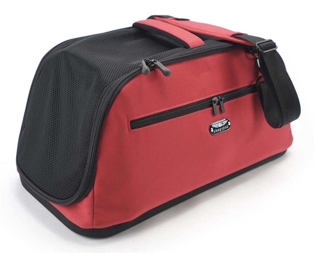 Sleepypod Air Pet Flight Travel Bag, Strawberry Red, 1 Item (Pack of 1)