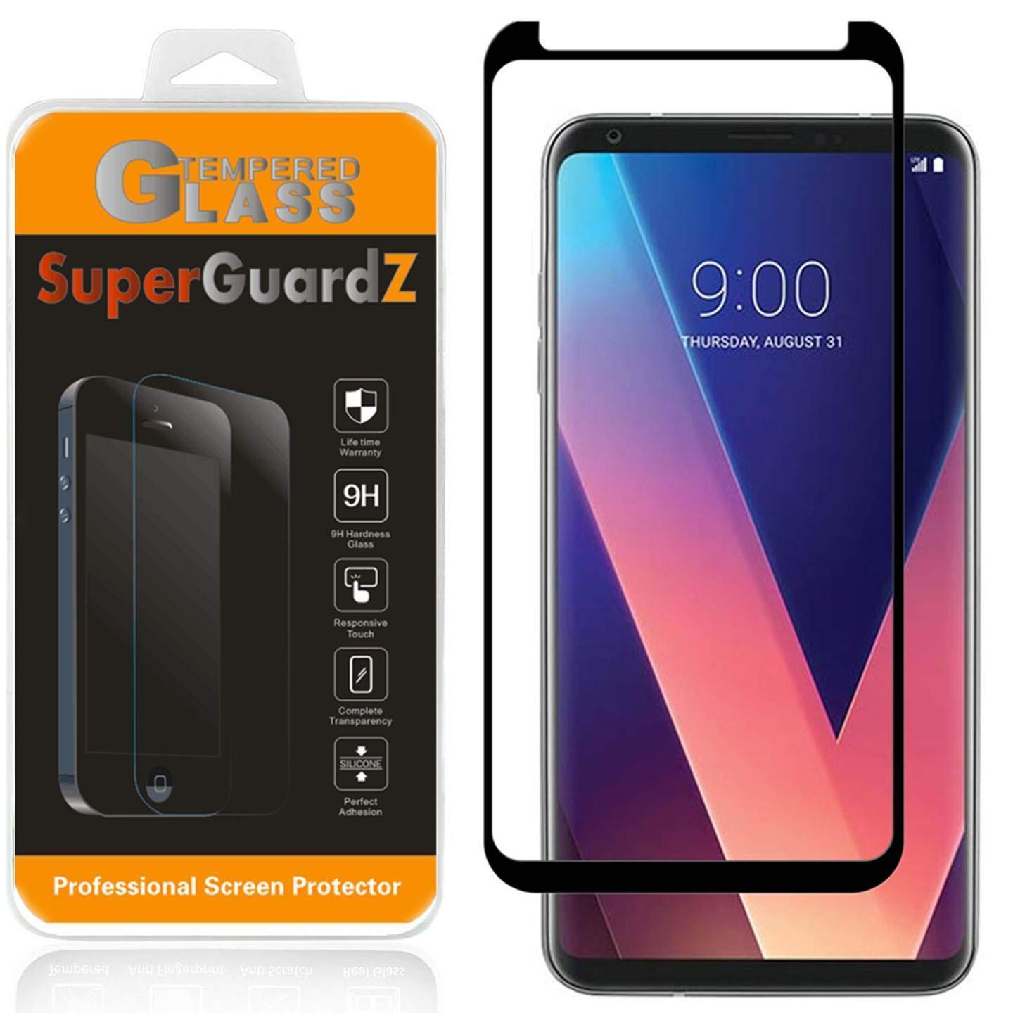 Best lg v30 tempered glass screen cover