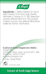 A.Vogel Menoforce Sage Tablets Menopause 90 Tablets One a Day view 3