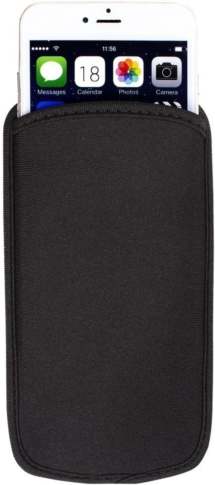 Neoprene Shock Absorbing Sleeve Case Skin Cover Pouch for iPhone 8 / iPhone X/LG Zone 4 / LG Aristo 2 / LG Tribute Dynasty/Nokia 1 / Samsung Galaxy J1 J2 J3 Prime 2 3 / Google Pixel 2