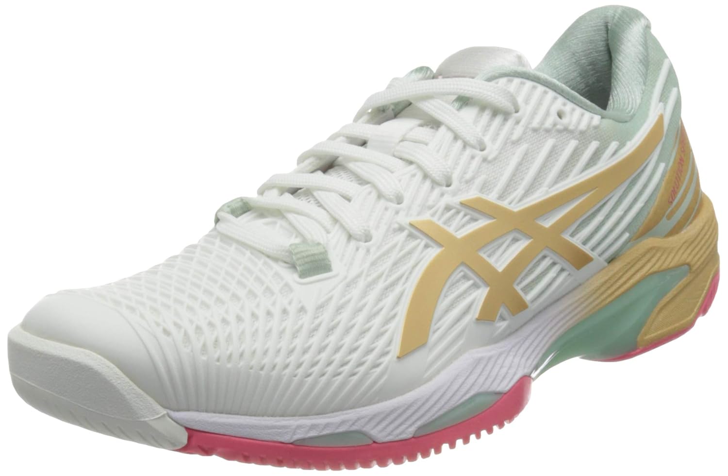 asics solution speed ff white