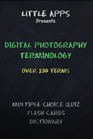 Digital Photography Terminology