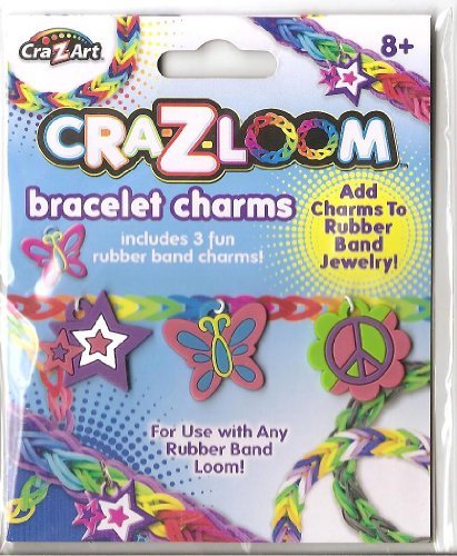 Cra-Z-Loom Clip On Charms (Rubber Styles Vary)