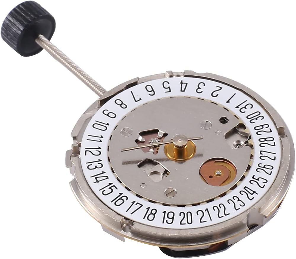 Oikabio 7021 Quartz Calendar Double Movement 956.412 Replacement Clock Part
