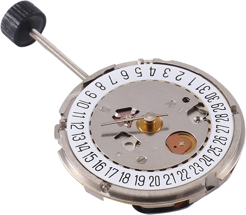 Oikabio 7021 Quartz Calendar Double Movement 956.412 Replacement Clock Part