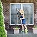 Hose Nozzle Garden Water Sprayer | Ergonomic Comfort Handle with Thumb Control Grip | 10 Spray Pattern Watering System for Optimal Water Flow by Hoz Nozul