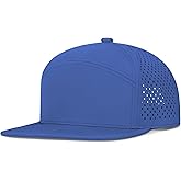 Varpepe Performance Snapback Hats for Men Women,Flat Bill Cap,Golf,Running,Workout