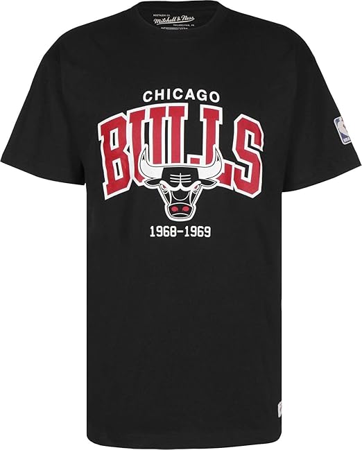 mitchell and ness chicago bulls t shirt