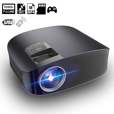 XH Proyector Multimedia Picture Video Projection Soporte 1080P ...