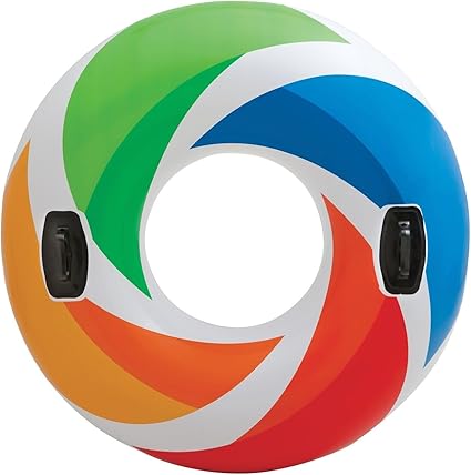 Intex Color Whirl Swimming Pool Float 