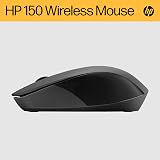 HP 150 Wireless Mouse 1600 DPI 2.4GHz Receiver Ambidextrous Black view 3