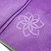 Mettadali Yoga Towel with Corner Pockets + Free Spray Bottle - Slip Resistant & Sweat Activated Gripping Microfiber - Super Soft, Absorbent & Fast Drying (Purple, 68