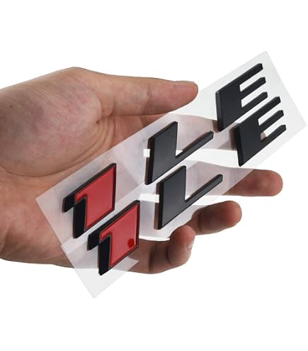 Amazon.com: Yoaoo 1LE Emblem Badge Rear Side Compatible with Zl1