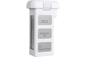 Satonaka Phantom 3 Battery, 4500mAh 15.2V Upgraded Intelligent Flight Battery for DJI Phantom 3 Standard/3 Pro/3 Advanced/3 4K/3 SE Drone