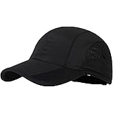 HH HOFNEN Quick Dry Baseball Cap Unstructured Running Cap Water-Resistant UPF 50+ Mesh Golf Sun Hats for Men Women