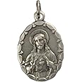 CARMEL SCAPULAR MEDAL (OUR LADY OF MOUNT CARMEL - VIRGIN OF CARMEL) - 100% MADE IN ITALY