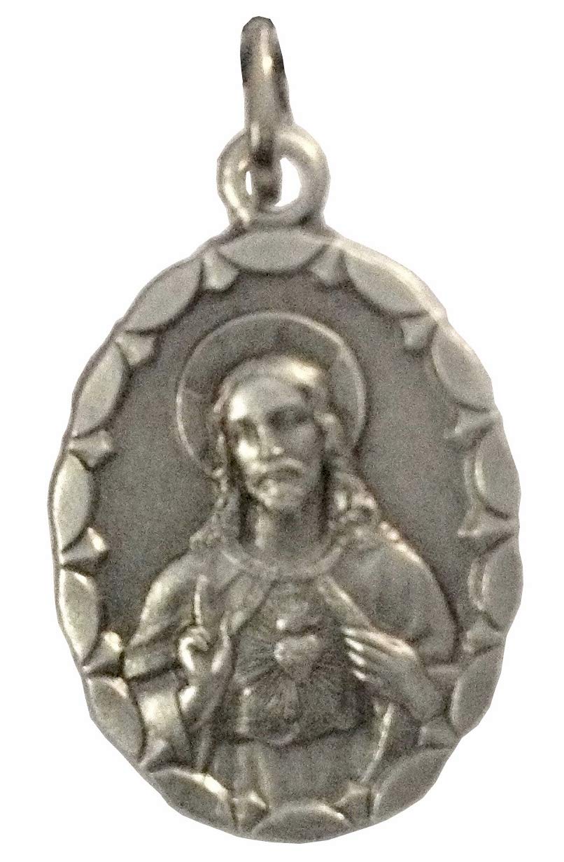 I G J CARMEL SCAPULAR MEDAL (OUR LADY OF MOUNT CARMEL - VIRGIN OF CARMEL) - 100% MADE IN ITALY