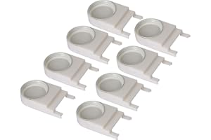 AukBeeFun 8 Pack Bee Feeders White Entrance Bee Feeder with Mason Jar Lids Honey Bee Feeders for Outside Beekeeping Supplies