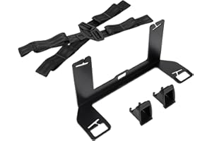 JHYSHAN Car Child Seat Restraint Anchor Mounting Kit，Thicken Bracket Mount Base ISOFIX Latch Interface Mount Bracket,Connector 4 in for 4-5.5 in Cushions(Suitable for ORV/MPV)