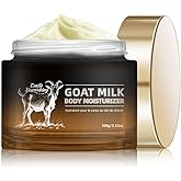 Bmrewax Goat Milk Lotion - Whipped Body Butter Cream with Goat Milk - Deeply Moisturizes, Softens Skin - Natural & Gentle for All Skin Types, 3.53 oz