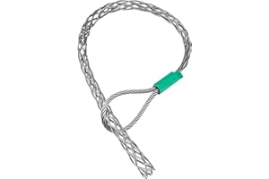 Bueyfolt Cable Pulling Sock Grip, Wire Pulling Grip Tools, for Electrical Grips, Light and Heavy Cables (12-14MM)